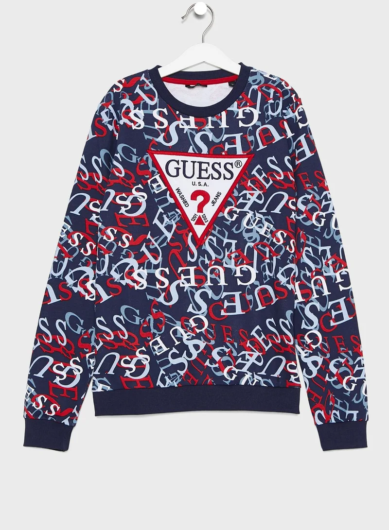 GUESS Kids Logo Sweatshirt
