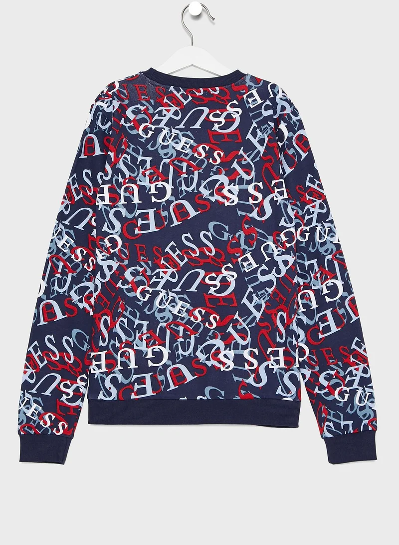 GUESS Kids Logo Sweatshirt