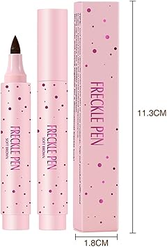 KARLOR Freckle Pen Waterproof Light Brown Brownish Spot Tattoo Pencil - Image 4