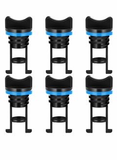 Y&D Kayak Drain Plug, Nylon Threaded Plug Boat Accessories for Canoe (6 Pcs, Blue)  - Image 1
