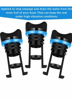 Y&D Kayak Drain Plug, Nylon Threaded Plug Boat Accessories for Canoe (6 Pcs, Blue)  - Image 2