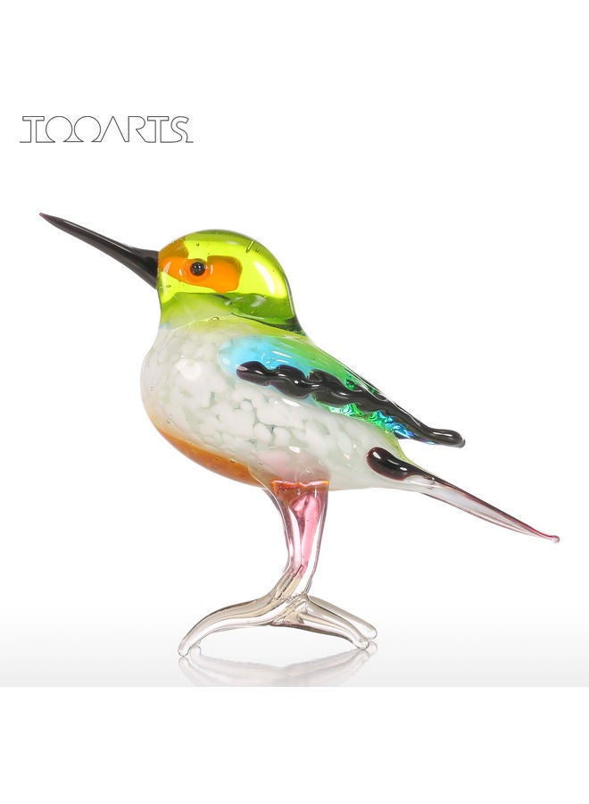 NIBEMINENT Tiny Bird Glass Ornament Multicolour - Image 4