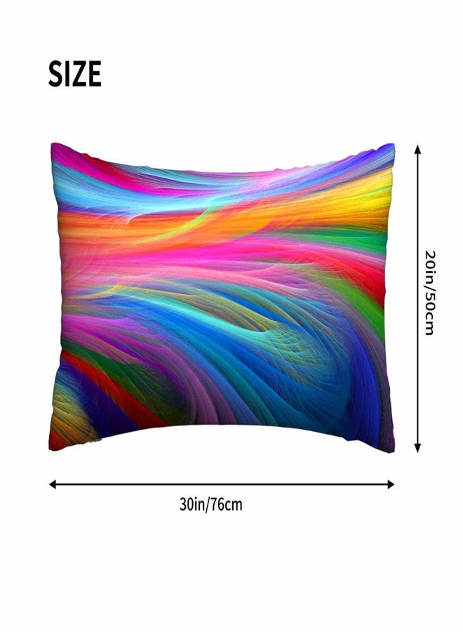 Mugod Pillow Case Rainbow Reflection,Cushion Cover Case 20x30 Inches for Home Sofa Bedroom Living for Women Men - Image 4