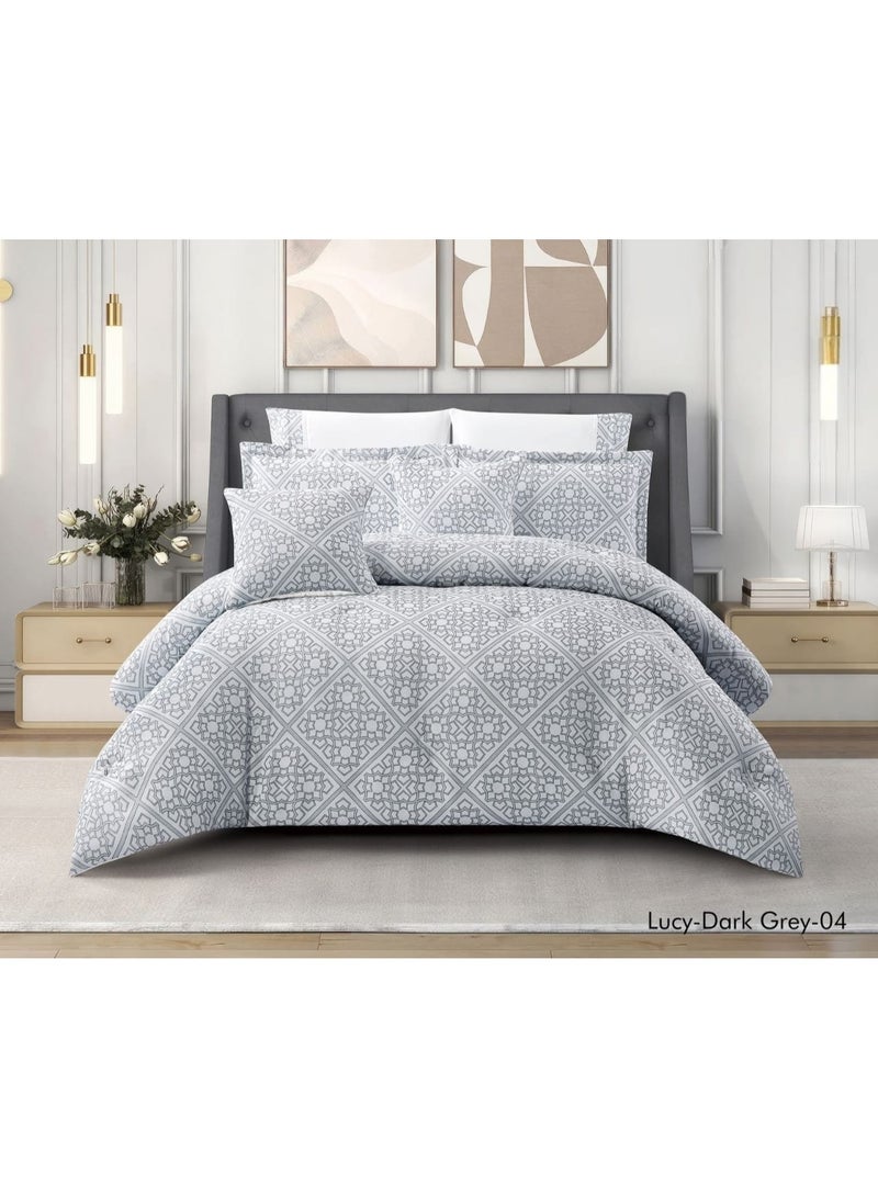 Luxury double bed sheet with a royal jacquard design and high-quality material