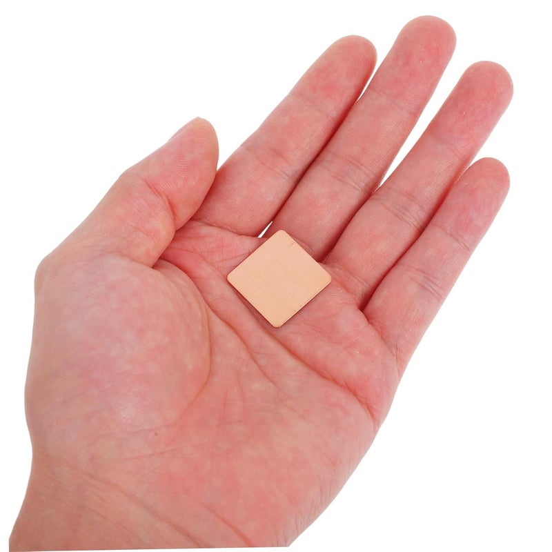 20pcs Copper Heat Dissipation Sheets 30x30x1mm for Electrical DIY Industrial Use - Image 4