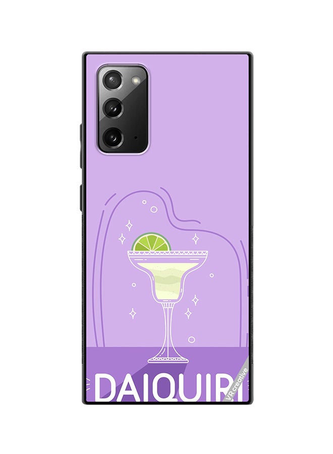 VR CREATIVE Protective Case Cover For Samsung Galaxy Note20 5G Daiquiri Design Multicolour - Image 1