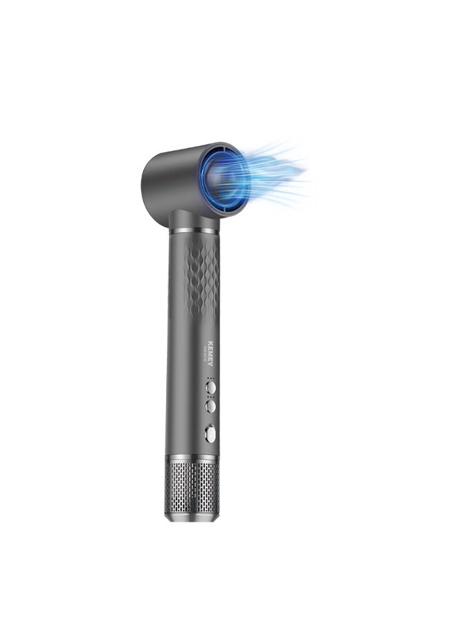 Kemei KM-6919 5-in-1 High-Speed Hair Dryer – 110,000RPM Brushless Motor, Negative Ions, Smart Temperature Control, Magnetic Nozzles, 1300W multicolour - Image 1