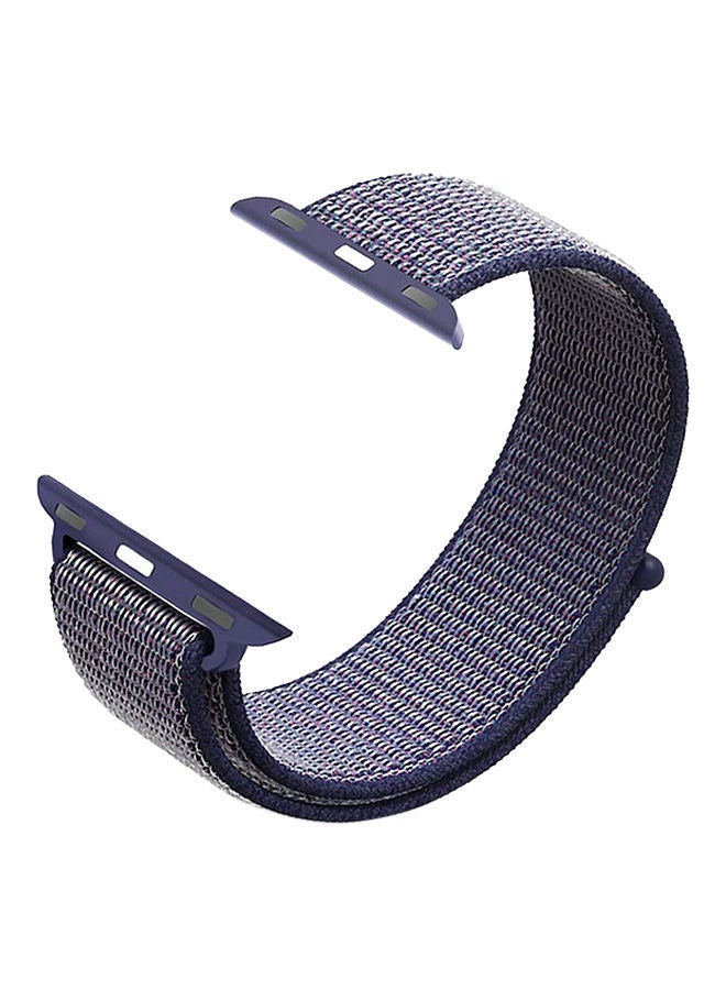 NIBEMINENT Replacement Band For Apple Watch Series 3/2/1 Blue - Image 1