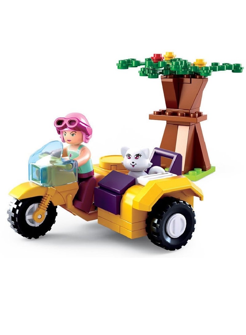 Sluban - Girl's Dream Dream Vehicles (Different Designs) - M38-B0600 - Image 4