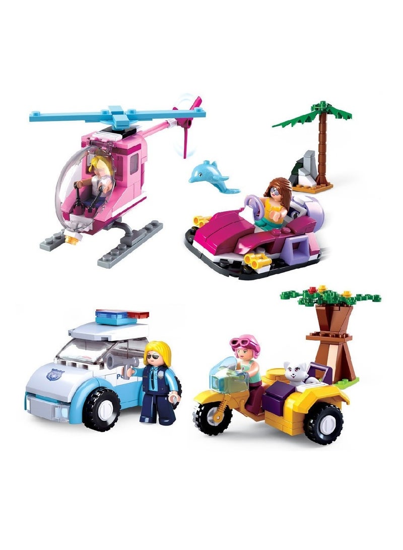 Sluban - Girl's Dream Dream Vehicles (Different Designs) - M38-B0600 - Image 1