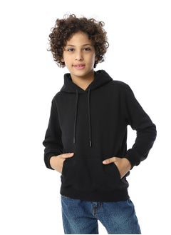 Andora Slip On Fleeced Boys Hoodie _ Black  - Image 1