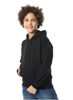Andora Slip On Fleeced Boys Hoodie _ Black  - Image 2