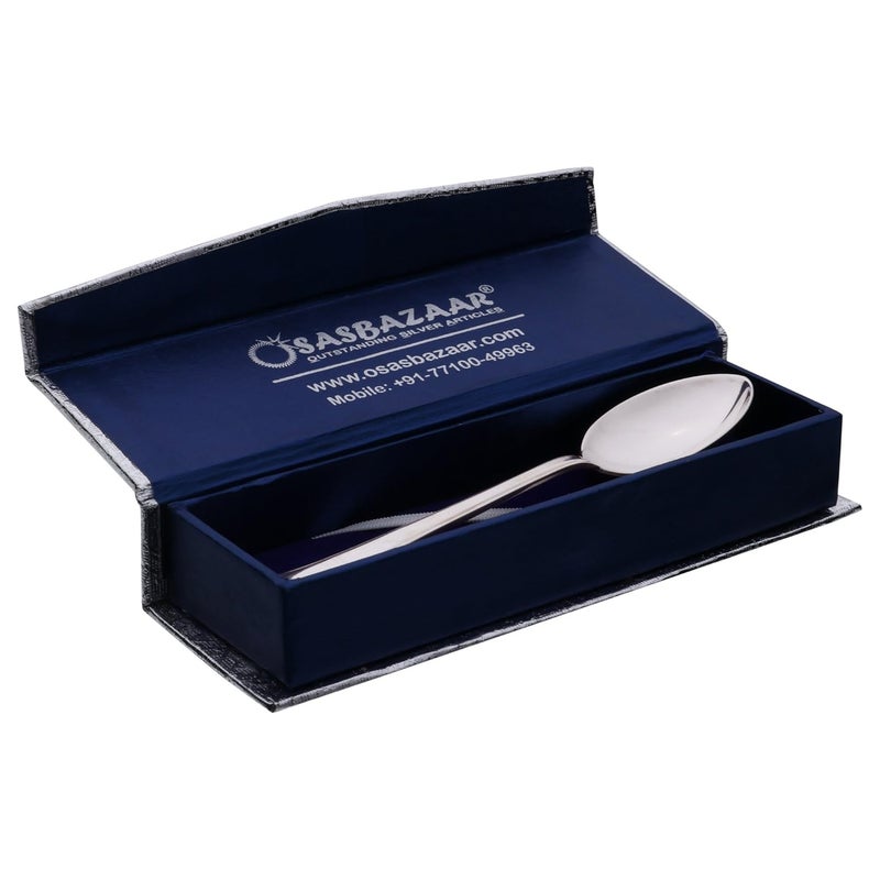 Osasbazaar Osasbazaar Sterling Silver Spoon 90925 Pure BIS Hallmarked  - Image 3