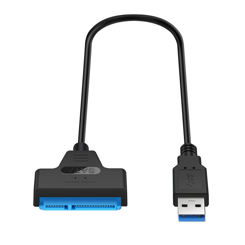LS LAPSTER Quality Assured USB 3.0 Sata Cable for 2.5 inches SSD and HDD, USB 3.0 to SATA III Hard Driver Adapter, Sata to USB Cable-(Blue) - Image 5