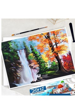 DOMS 12-Piece Poster Paint Set 10ml Content Multicolour  - Image 4