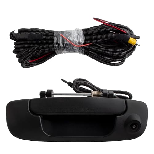 BOXI Rear View Backup Tailgate Handle Camera Fits for Dodge Ram 1500 20022008 Ram 2500 20032009 Ram 3500 20032009 Replaces 80165 55276237AA - Image 1