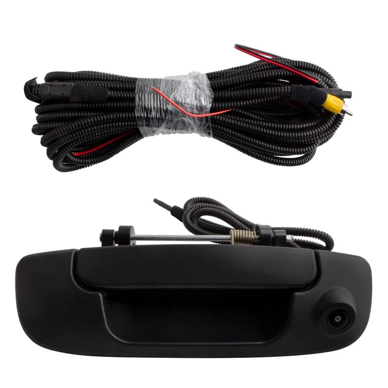 BOXI Rear View Backup Tailgate Handle Camera Fits for Dodge Ram 1500 20022008 Ram 2500 20032009 Ram 3500 20032009 Replaces 80165 55276237AA - Image 2