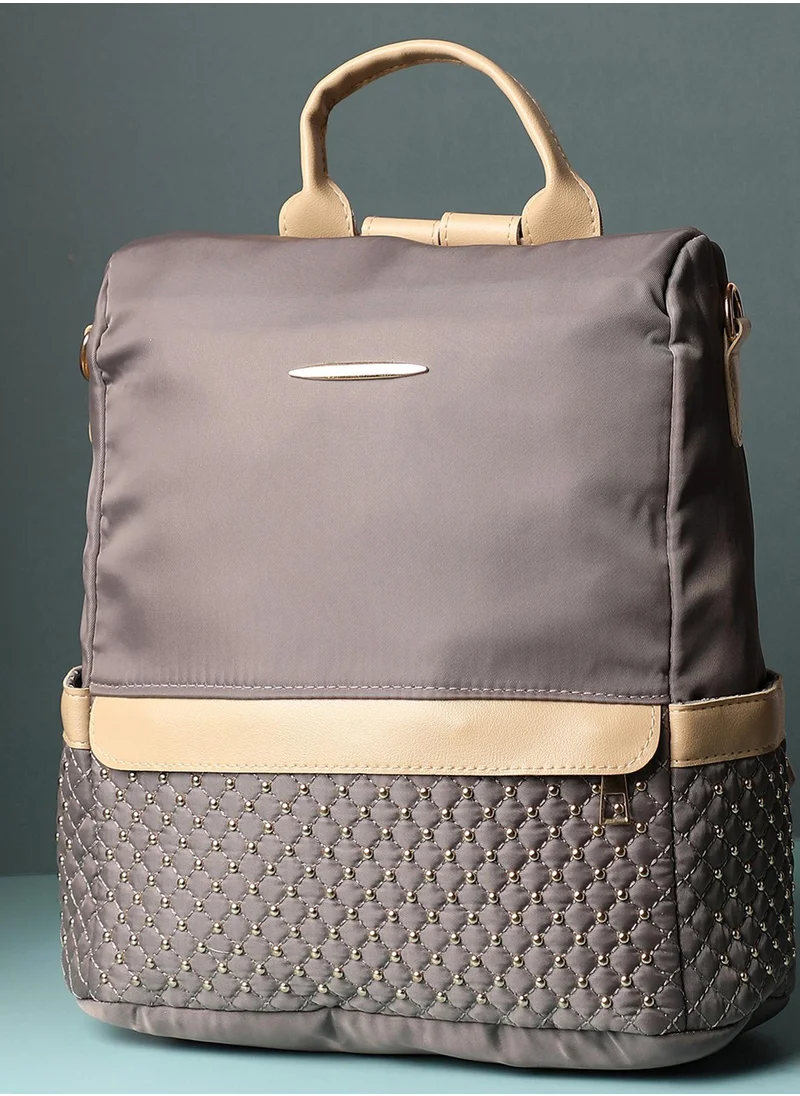 Haute Sauce Stellar Light Grey Backpack
