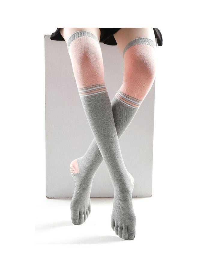 Generic - Yoga Thigh High Toe Socks 15 x 4 x 10cm - Image 1