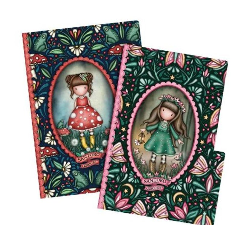 SANTORO Gorjuss - Set of 2 Stitched Notebooks
