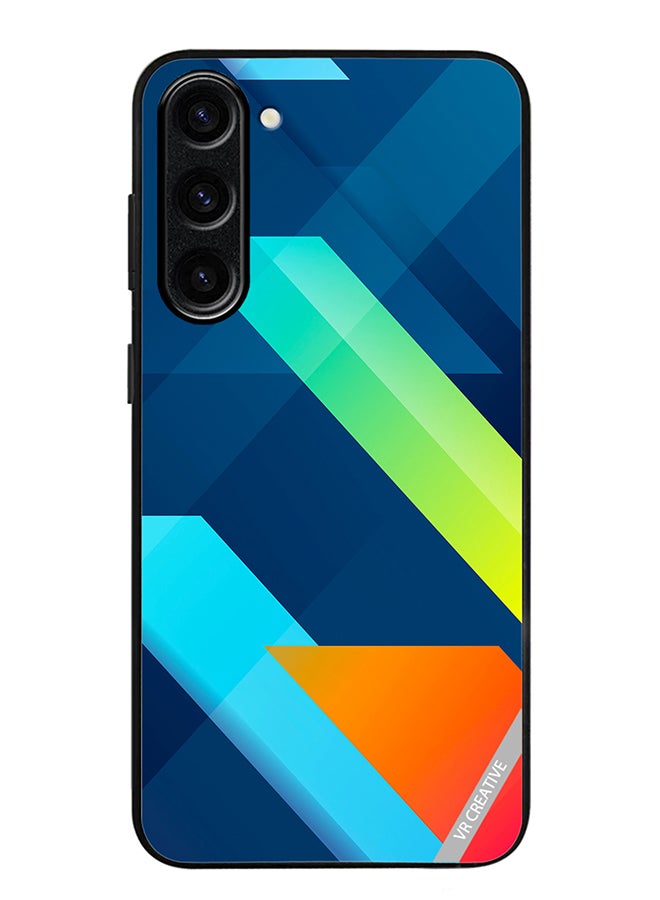 VR CREATIVE Protective Case Cover For Samsung Galaxy S24 Texture Design Multicolour - Image 1