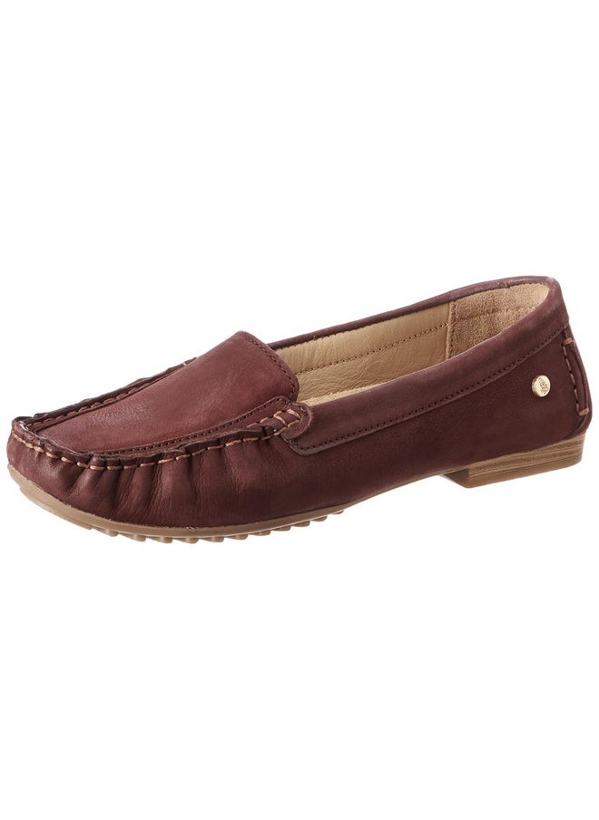 هاش بابيز - حذاء كاجوال نسائي من Hush Puppies Teresa Nubuck 5535966_Maroon_UK8 - Image 1