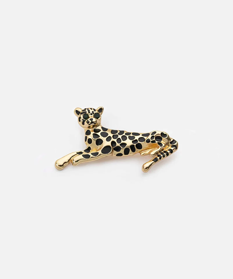 Ipekyol Leopard Brooch