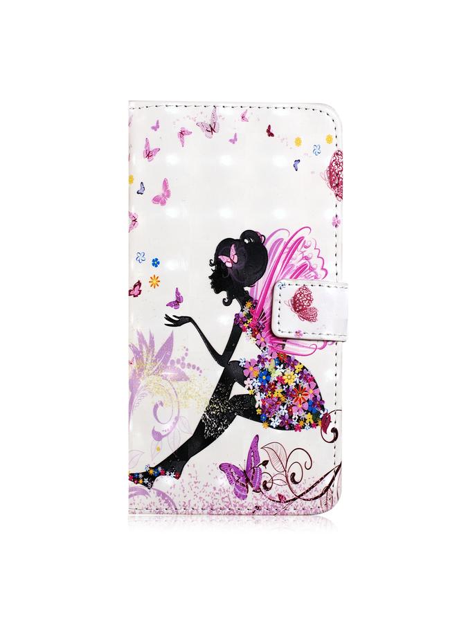 اس-توب جراب هاتف Huawei P20 من الجلد المنقوش بالزيت ثلاثي الأبعاد - Image 2