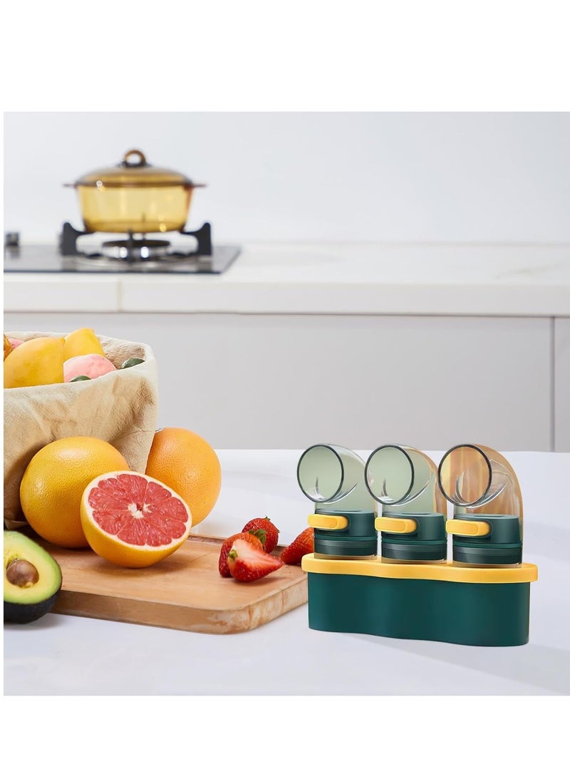 3-piece spice jar set