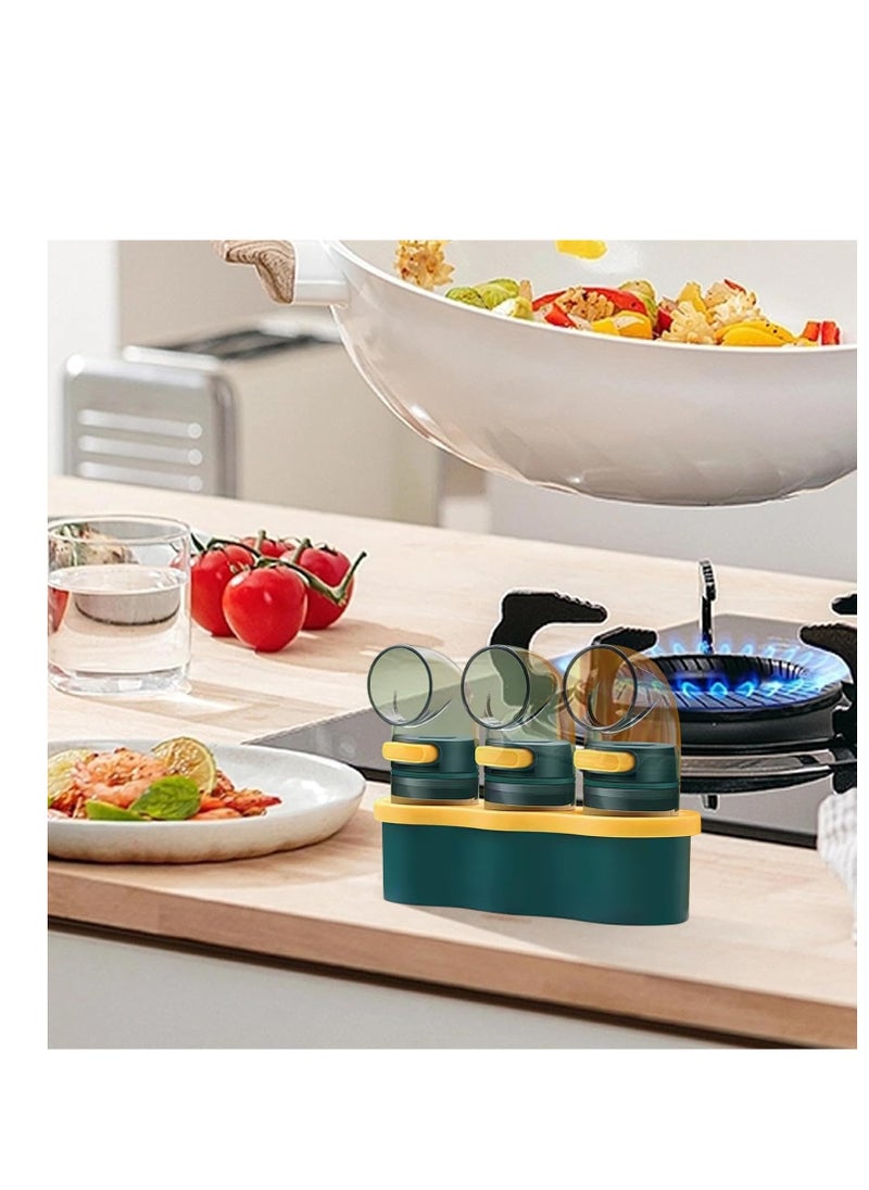 3-piece spice jar set