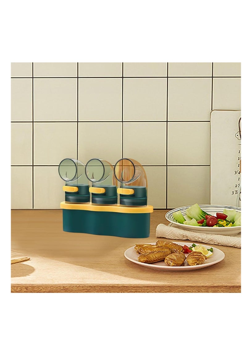 3-piece spice jar set
