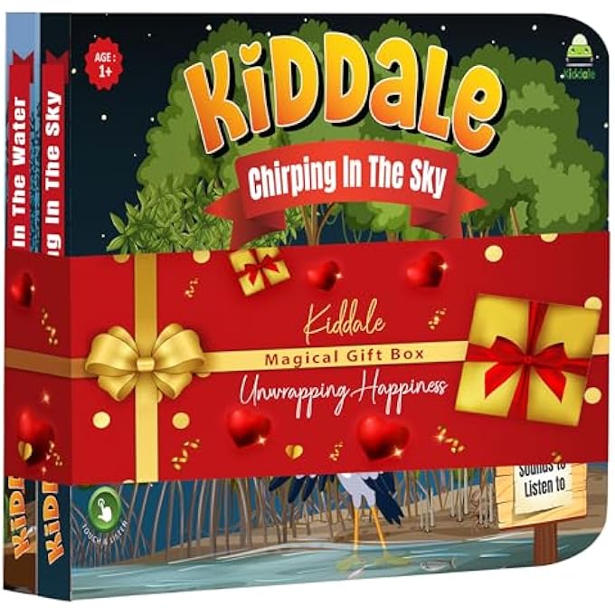 PACK OF 2 BIRDS NURSERY RHYMES AND AQUATIC RHYMES SOUND BOOK FOR 1+ YEAR OLD|INTERACTIVE TOUCH N PLAY SOUND BOOK|LEARNING & EDUCATION FOR 1-3 YEARS OLD|SING ALONG BOOKS - Image 2