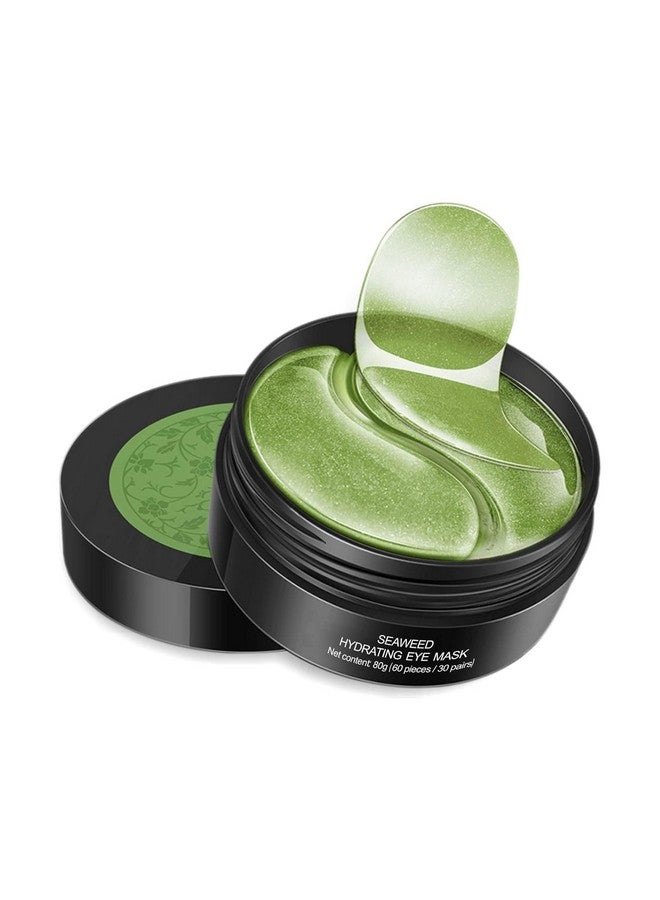 Bitrexup Seaweed Under Eye Masks, Moisturizing, Nourishing, Improving Dark Circles, Whitening, Wrinkles, Provides Protein, Vitamins, Collagen, Hyaluronic Acid - Image 1