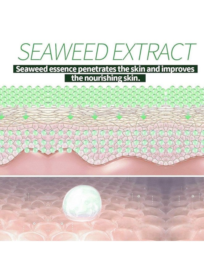 Bitrexup Seaweed Under Eye Masks, Moisturizing, Nourishing, Improving Dark Circles, Whitening, Wrinkles, Provides Protein, Vitamins, Collagen, Hyaluronic Acid - Image 5