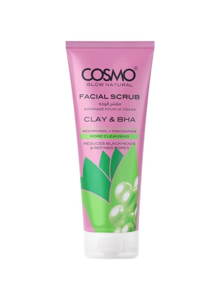 كوزمو مقشر الوجه بحمض بيتا والطين 100 جرام