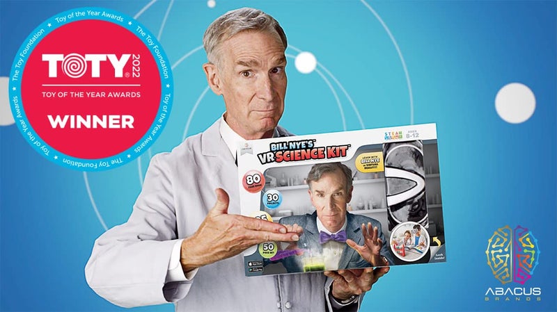 Abacus Brands Bill Nye's VR Science Kit - Virtual Reality Kids Science Kit, Book and Interactive STEM Learning Activity Set (Full Version - Includes Goggles) - for Ages 8 and Up - Image 2