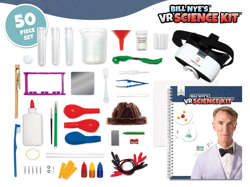 Abacus Brands Bill Nye's VR Science Kit - Virtual Reality Kids Science Kit, Book and Interactive STEM Learning Activity Set (Full Version - Includes Goggles) - for Ages 8 and Up - Image 5