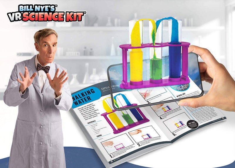 Abacus Brands Bill Nye's VR Science Kit - Virtual Reality Kids Science Kit, Book and Interactive STEM Learning Activity Set (Full Version - Includes Goggles) - for Ages 8 and Up - Image 4