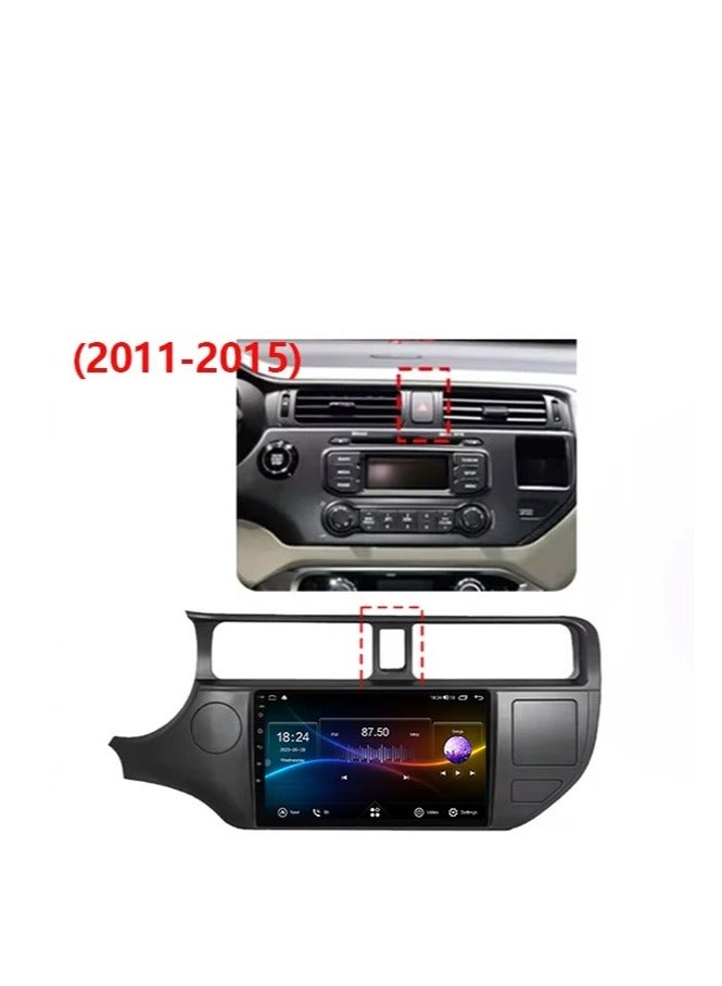 ام ان تي شاشة كيا ريو من 2011 إلى 2015 هي جزء من نظام المعلومات والترفيه في السيارة يعمل بنظام التشغيل Android ويدعم ميزات مثل Apple CarPlay وAndroid Auto، مما يتيح لك توصيل هاتفك الذكي بسهولة كما أنها توفر دقة عالية تصل إلى 1080 بكسل، مما يجعلها ممتازة لعرض المعلومات والخرائط بوضوح - Image 2