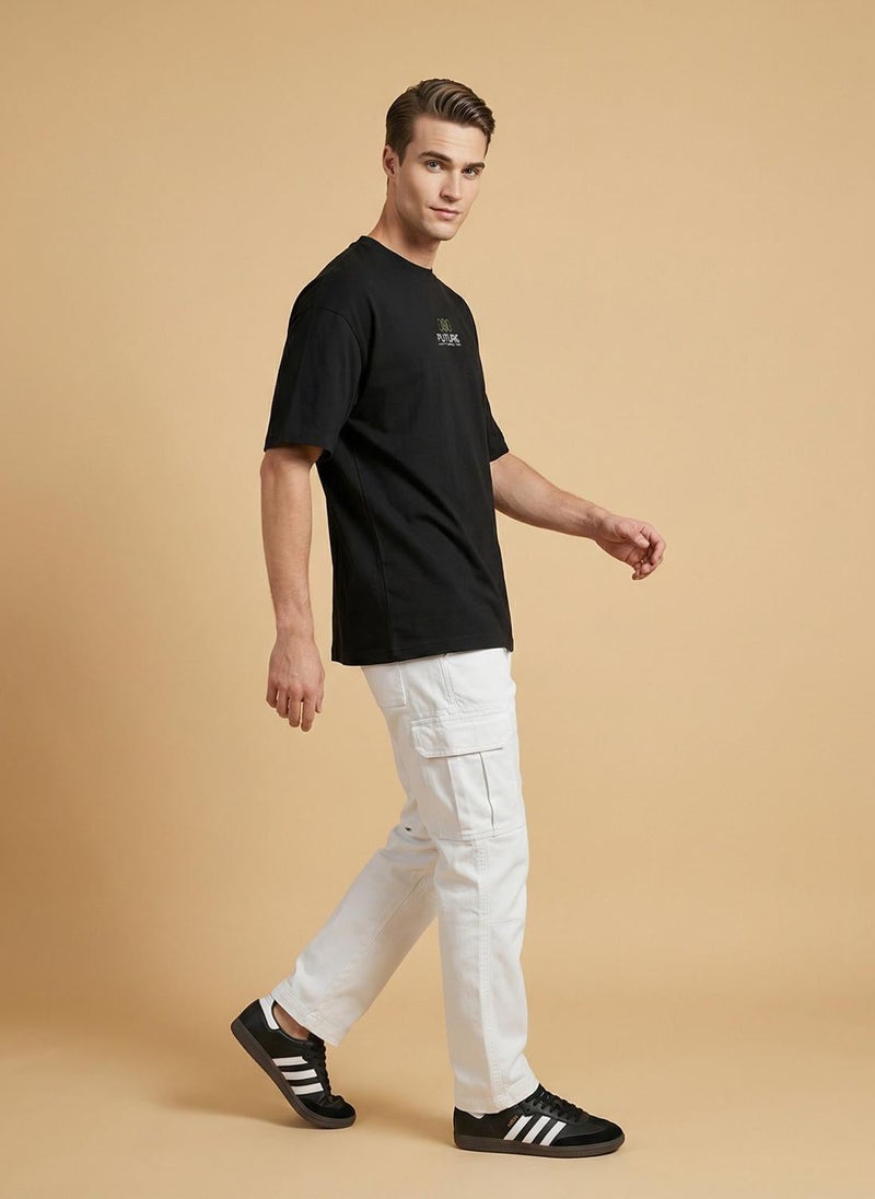 NOBERO Men Oversized Graphic Printed T-shirt - Image 4