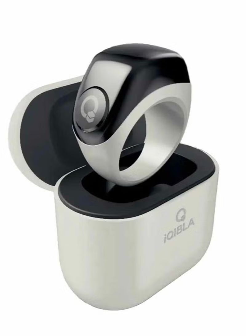 UMEOX Digital Counter Tasbeeh 3 Size Compatible SMART Zikr Plastic Ring Gray - Image 1