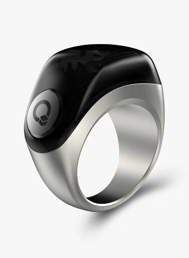 UMEOX Digital Counter Tasbeeh 3 Size Compatible SMART Zikr Plastic Ring Gray - Image 2