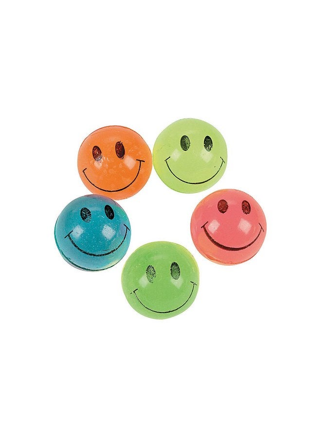 فن إكسبريس كرات مرتدة صغيرة على شكل وجه مبتسم من فن إكسبريس - ألعاب - كرات - كرات مرتدة - 144 قطعة - Image 1
