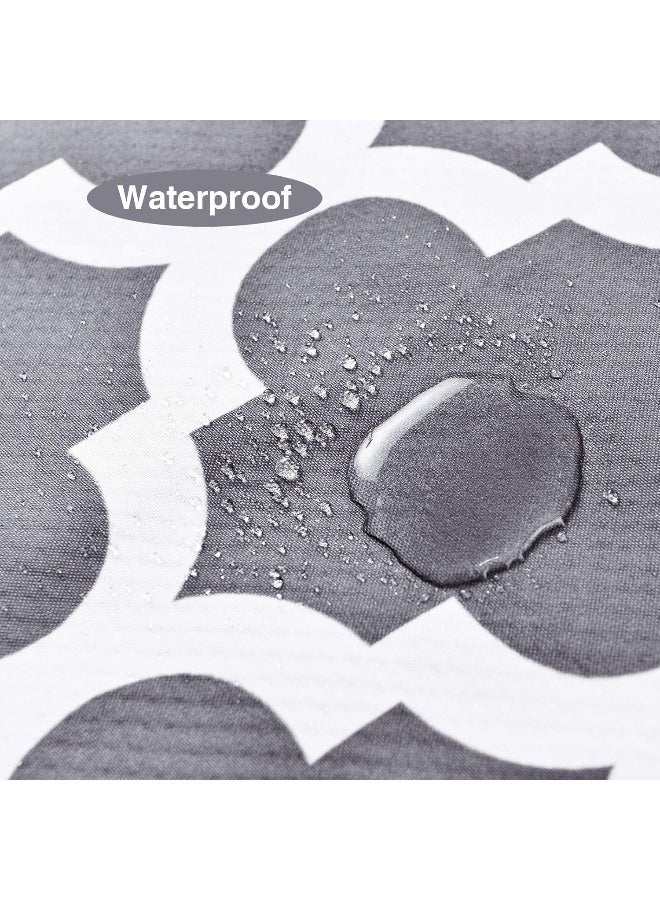 CLCROBD Round Splat Mat for Under High Chair/Arts/Crafts by CLCROBD, 53" Baby Anti-Slip Food Splash and Spill Mat for Eating Mess, Waterproof Floor Protector and Table Cloth (Round Lattice) - Image 4