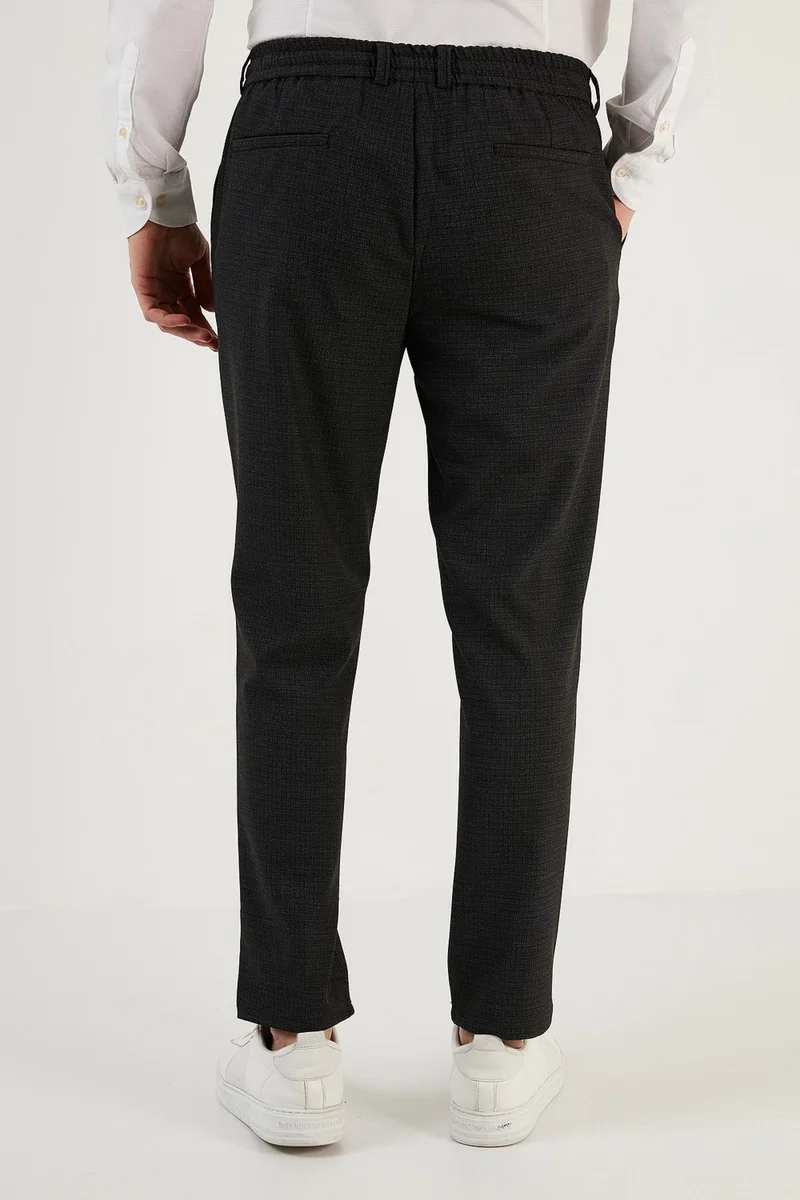 بوراتي Slim Fit Normal Waist Straight Leg Trousers Men's Trousers 6135517
