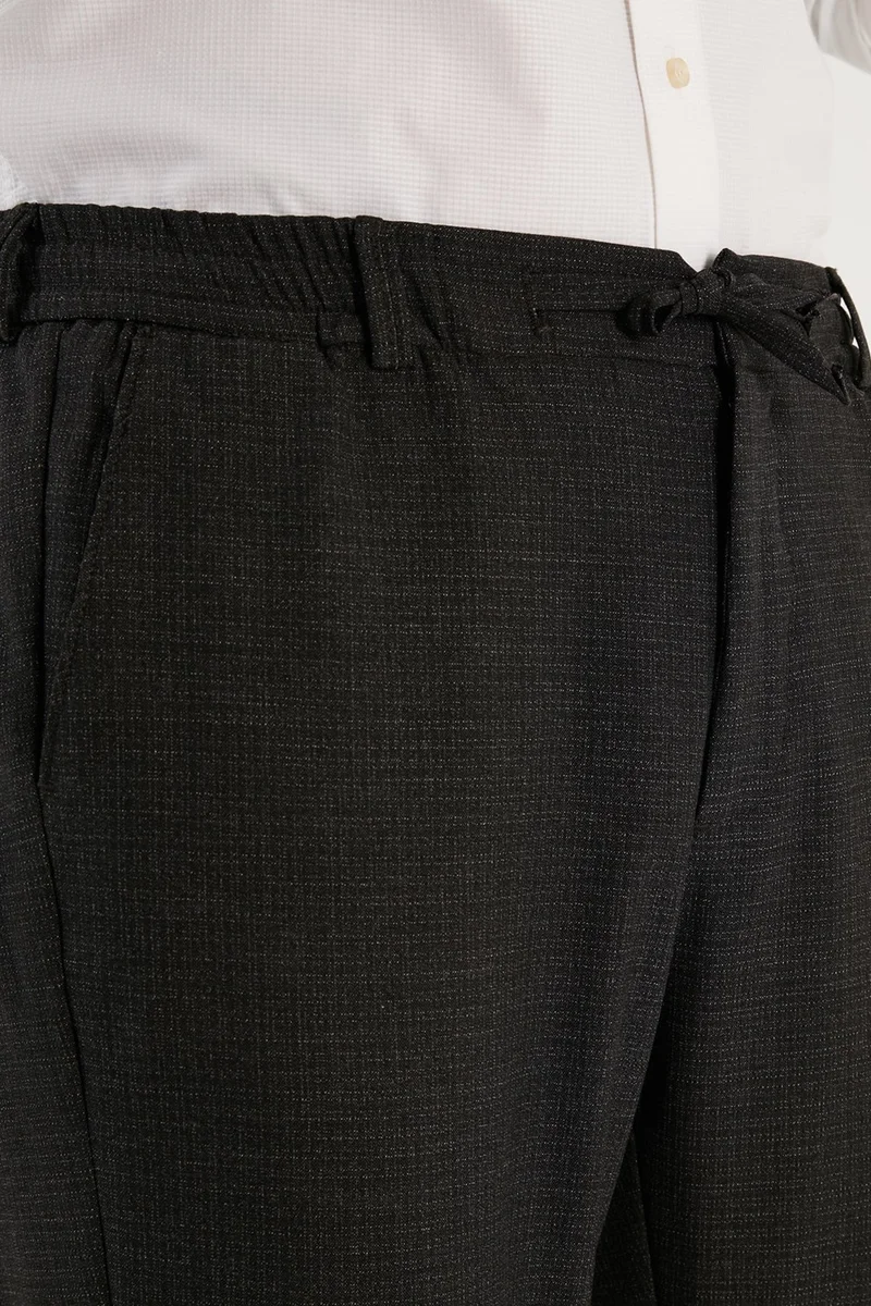 بوراتي Slim Fit Normal Waist Straight Leg Trousers Men's Trousers 6135517
