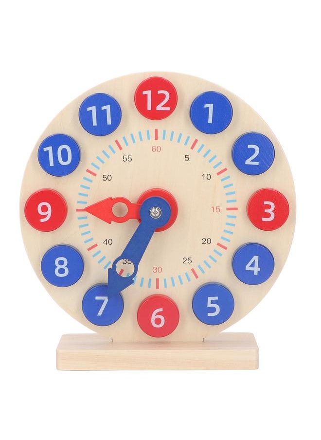 نيبمينينت - Learning Clock Time Activity Set for Kids 12 Hour Teaching Demonstration Develops and Early Math Skills School - Image 1