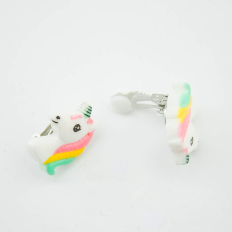 HaiMay 21 Pairs Girl Clip on Earrings for Kids Clips Earrings Princess Toy Earring Play Earring Little Girl Jewelry for Party Favor, All Packed in Clear Boxes - Image 3