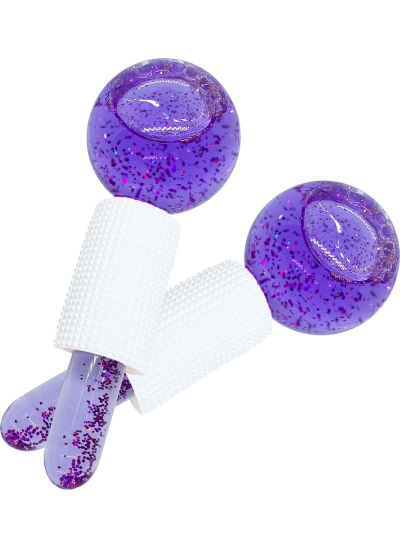 Welta Ice Globes Ice Globe Cold Massage and Therapy Ball 2 Pieces  - Image 1