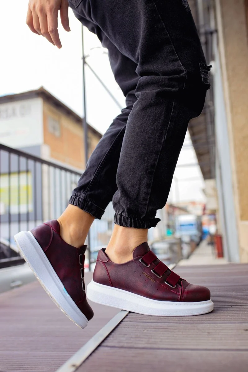 Chekich CH253 Cbt Mirror Non Men's Shoes Claret Red